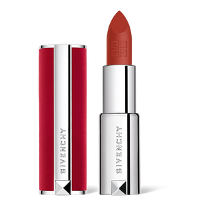 View 1 - Le Rouge Deep Velvet - Intense color lipstick with a 12-hour wear powdery matte finish.​ GIVENCHY - Rouge Safran - P083754